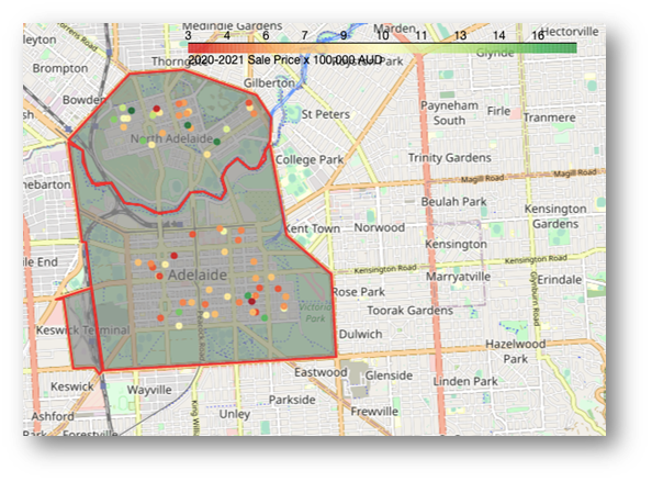 Adelaide shows excellent potential for investors who want to buy and hold.